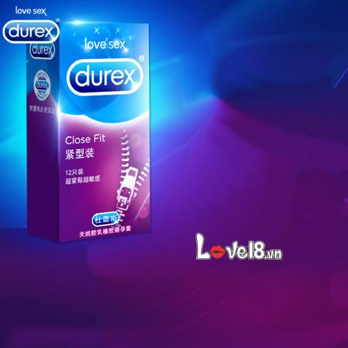 Durex Close Fit Condoms - Snug, Secure, Extra Sensitive