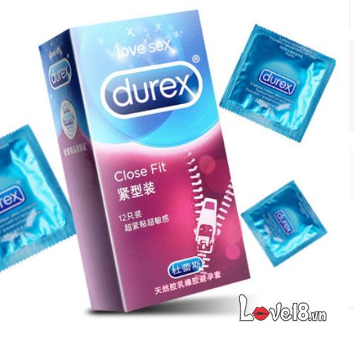  Sỉ Bao Cao Su Durex Close Fit Size Nhỏ – Ôm Khít Siêu Sướng cao cấp