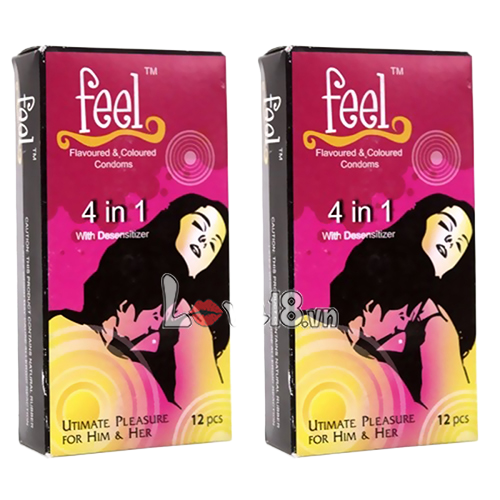  Thông tin Bao Cao Su Kéo Dài Quan Hệ Feel – Hương Dâu  cao cấp 