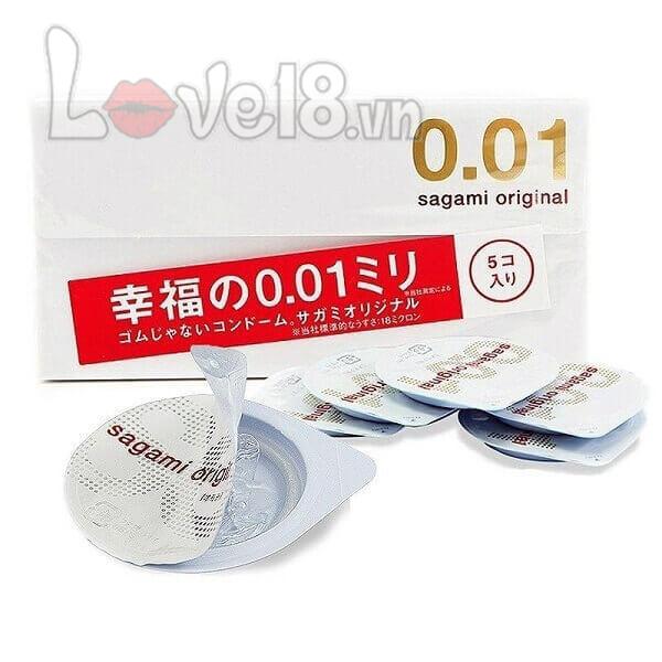 Sagami 0.01 Thin Condom World’s Thinnest 5pcs Ultra Sensitive