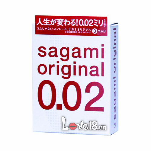 Original Sagami 0.02 Ultra-Thin Condom from Japan 2-Pack