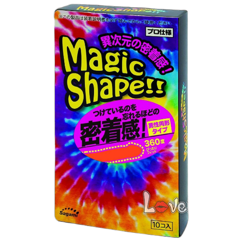 Bao cao su Sagami Magic Shape gân sọc 3D an toàn chống thai 