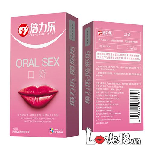  Bảng giá Bao cao su quan hệ bằng miệng Oral Sex chính hãng