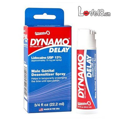 Dynamo Delay Spray Long Lasting Male Performance Enhancer