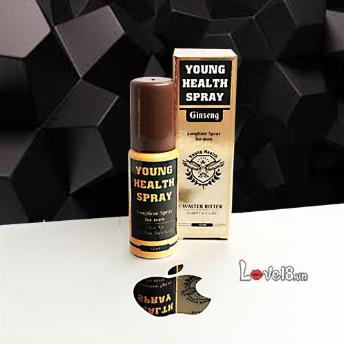 Chai xịt nhân sâm Young Health kéo dài thời gian quan hệ chất lượng cao 