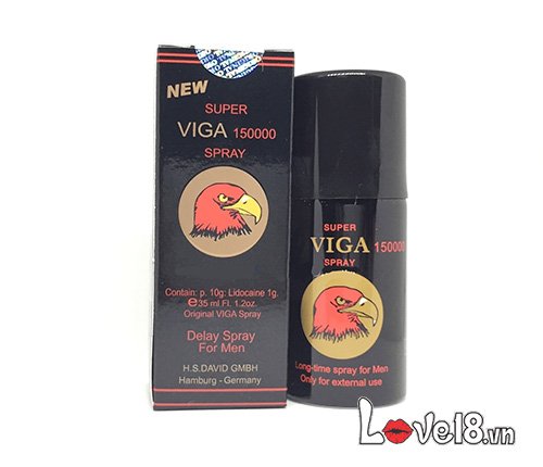 Super Viga 150000 Delay Spray German Formula Last Longer