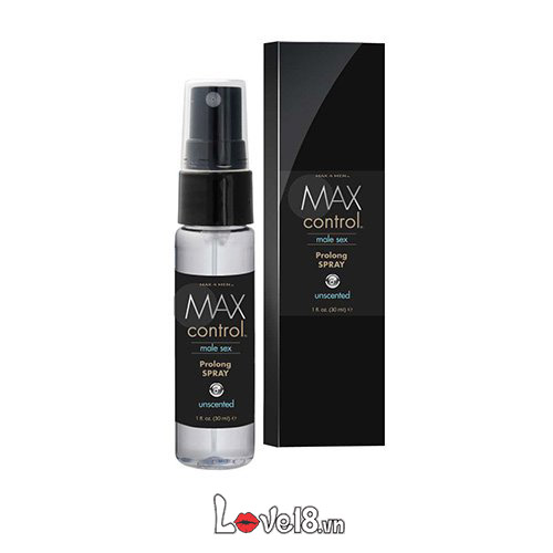 Chai xịt Max Control tăng thời gian quan hệ nhập khẩu Mỹ hiệu quả 