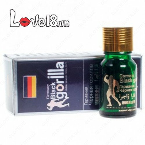 Black Gorila Dược Hỗ Trợ Cương Cứng Tăng Khoái Cảm Xuất Tinh