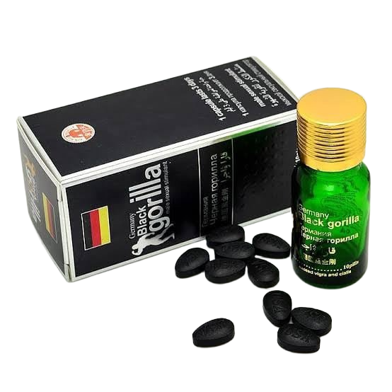 Dược cương cứng chống xuất tinh sớm Black Gorilla tăng cường sinh lý 