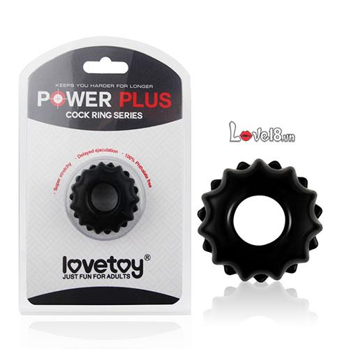 Power Plus Time-Delay Cock Ring Comfortable Extended Pleasure