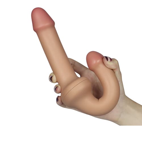 Dương vật giả 2 đầu Lovetoy Holy Lesbian silicon y tế cao cấp 