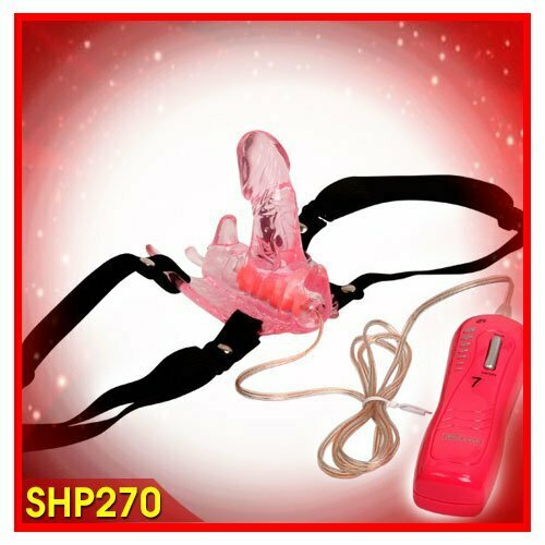 Dương Vật Giả Dây Đeo Hình Bướm SHP270 An Toàn Thoải Mái 