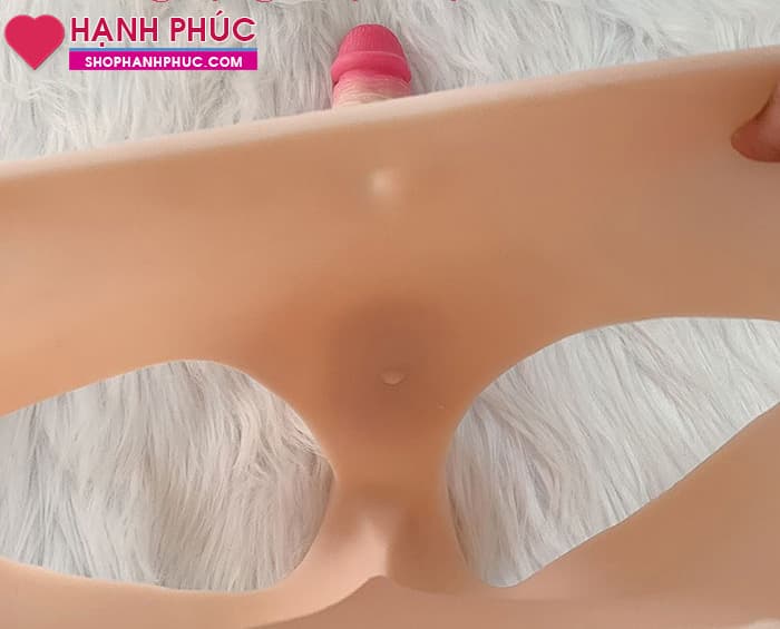 Dương vật giả dây đeo silicon y tế an toàn liền quần cao cấp Dương vật giả dây đeo silicon y tế an toàn liền quần cao cấp