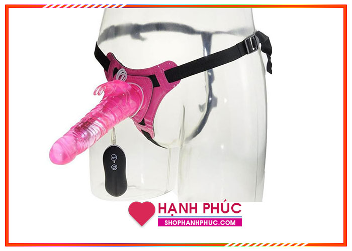 SHP915 Strap On Hollow Dildo Female Sex Enhancer