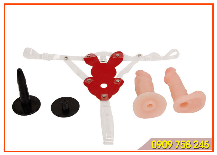 Double-Ended Strap-On Dildo for Lesbians