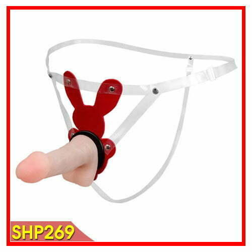 Dương vật giả dây đeo 2 đầu hỗ trợ tuyệt vời dành cho les 
