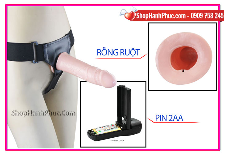 Đồ Chơi Tình Dục Nam Có Dây Đeo SHP59 - Mềm Mại, Thoải Mái