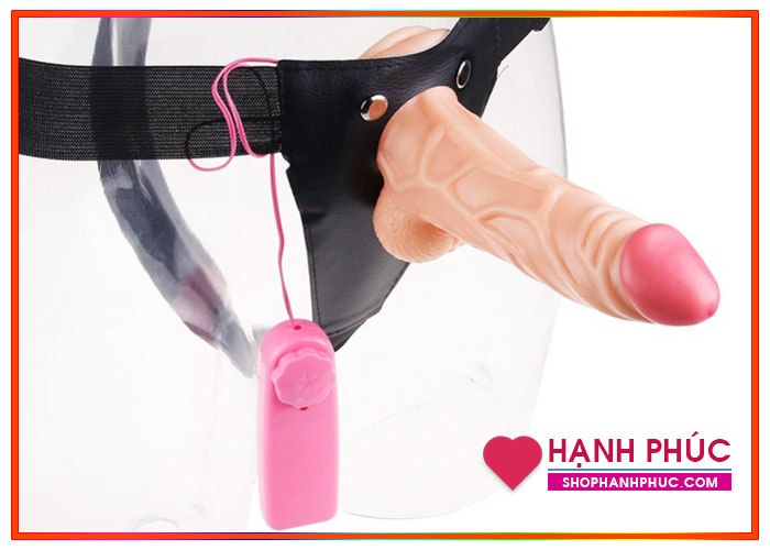 Dương Vật Giả Có Dây Đeo Silicon Y Tế An Toàn Nam Giới