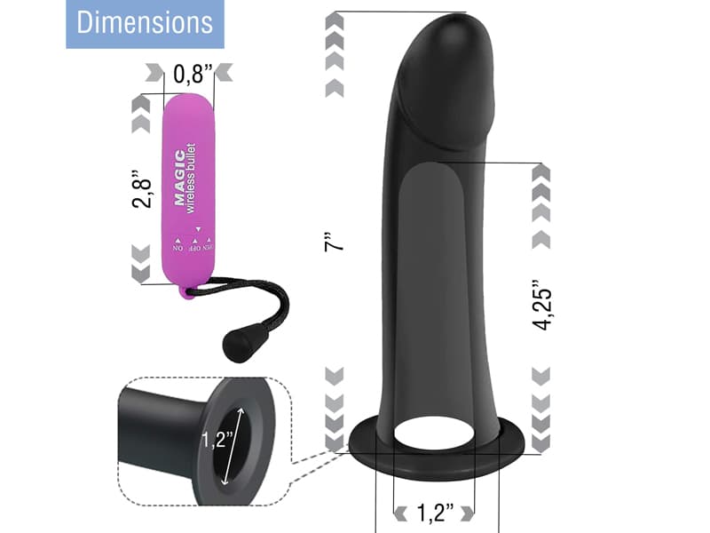  Phân phối Dương vật giả rỗng ruột dây đeo giúp quý ông thể hiên bản lĩnh SHP1400 hàng xách tay