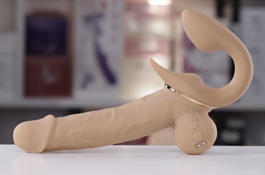 Dương vật giả hai đầu chất lượng tốt hưng phấn tối đa