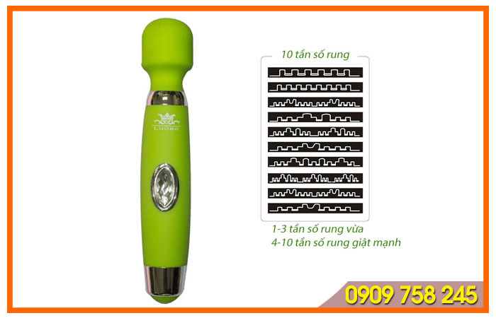 Máy matxa cao cấp rung mạnh kích thích âm vật - kiểu SHP228