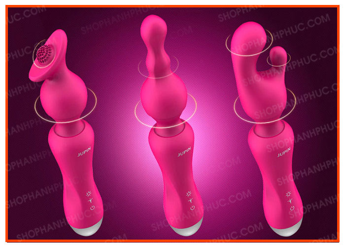 Jupinter Chày Rung 3 Đầu SHP556 Mát Xa Thư Giãn Phái Đẹp