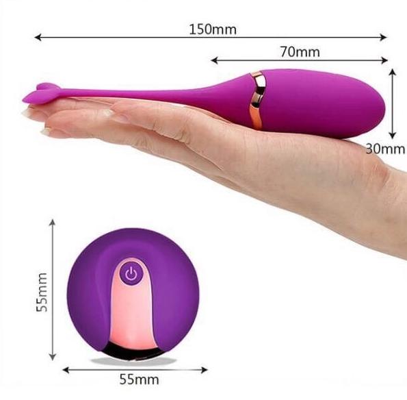 Trứng rung cá heo SHP1340 đồ chơi tình dục nữ siêu phê