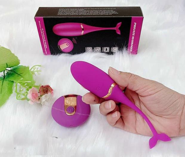 Trứng rung cá heo SHP1340 đồ chơi tình dục nữ siêu phê