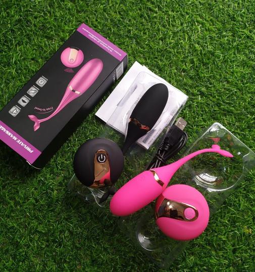 Trứng rung cá heo SHP1340 đồ chơi tình dục nữ siêu phê