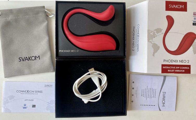 Đồ chơi người lớn Svakom PHOENIX NEO cao cấp rung mạnh điều khiển app