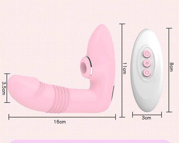 Dương vật giả cao cấp rung thụt bú mút cảm xúc thật siêu sướng