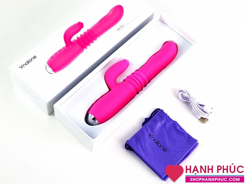 NanoPlus Rung Thụt Xoay Liếm 7 Tốc Độ - Chim Giả Tăng Khoái Cảm