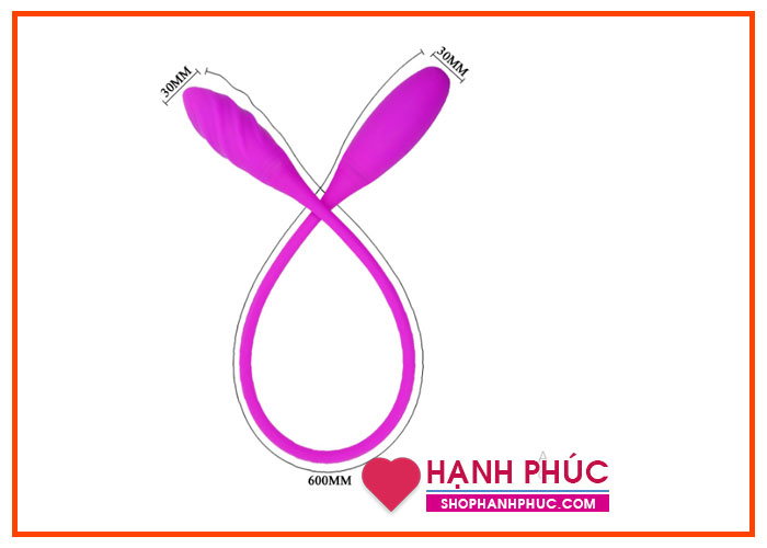 SHP818 Dương Vật Giả 2 Đầu Hình Nòng Nọc Siêu Hot Khuyến Mãi