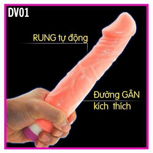 Dương vật giả silicon rung 20 cấp độ mềm mịn thương hiệu Nhật 