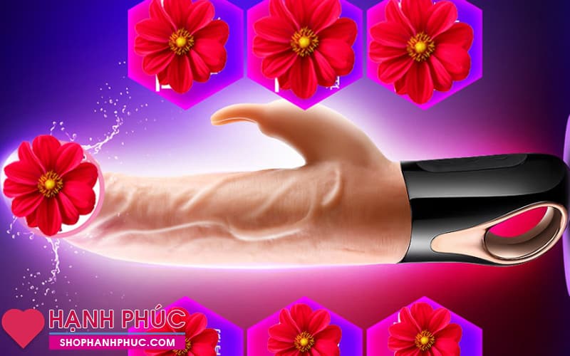 LoveWorld Cu Giả Đa Năng Rung Thụt Rắn Chắc Bền Bỉ