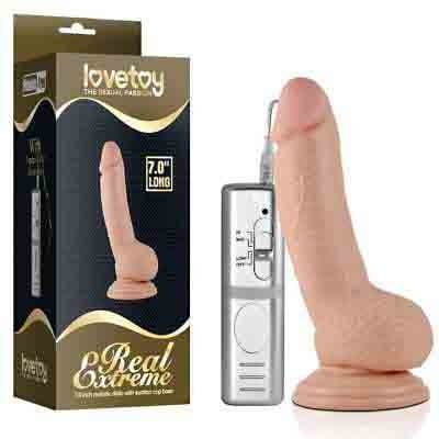 LoveKisu dương vật giả gắn tường silicon siêu rung cao cấp Nhật
