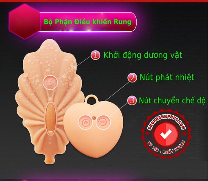 Dương Vật Giả Mini Rung Sưởi Ấm Điều Khiển Xa SHP1203 Mua Ngay