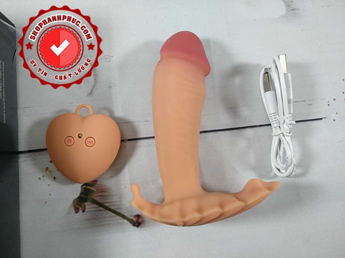 Dương vật giả mini rung sưởi ấm điều khiển từ xa bảo hành 1 năm