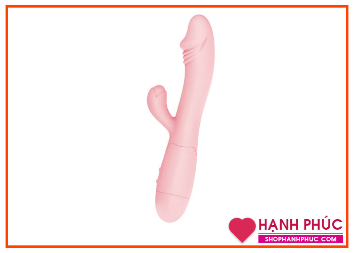 Dương vật giả đa năng màu hồng ngón phụ kích thích SHP842