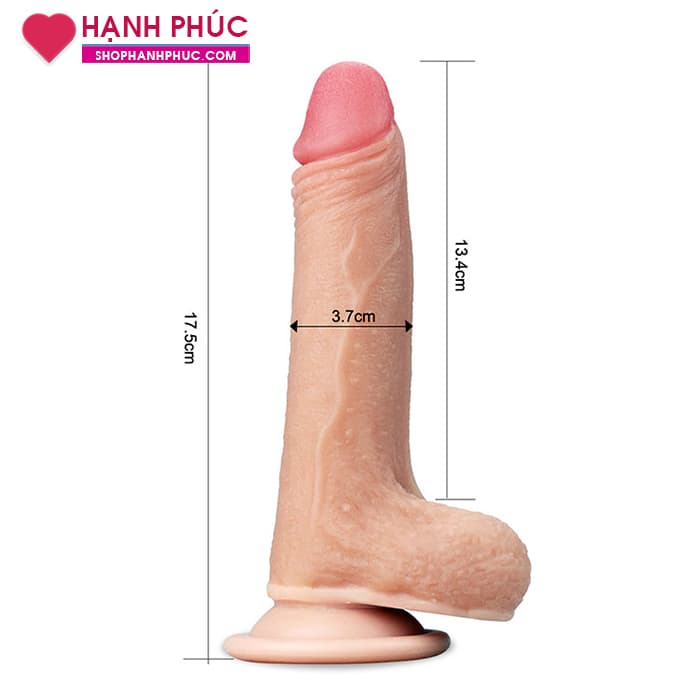 Dương Vật Giả Lovetony SHP1201 Siêu Mềm Mượt Uốn Cong Tự Nhiên