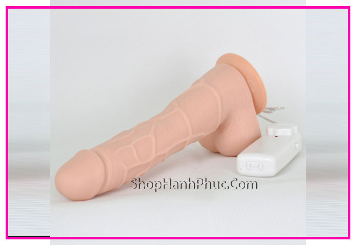 Dương vật giả hít tường xoay ngoáy SHP122 tăng khoái cảm mạnh mẽ