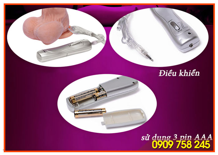 Dương vật giả hút tường mạnh mẽ đa chế độ rung bảo hành 1 năm