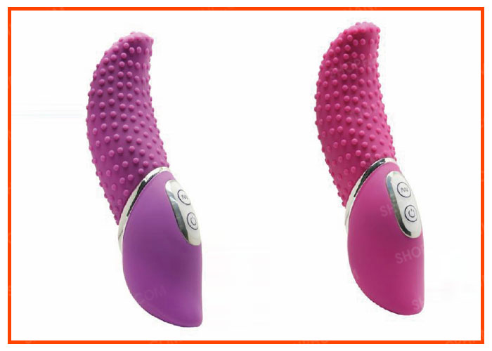 Dương vật giả rung lưỡi đa chức năng hấp dẫn SHP716 chính hãng