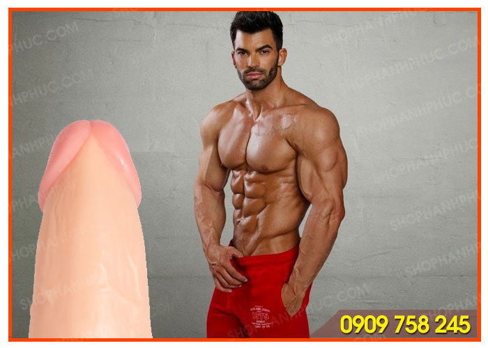 Dương Vật Giả Không Rung Hàng Khủng Dán Tường SHP330 Siêu Bền