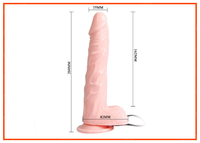 Dương vật giả gắn tường FIERY DONG silicon cao cấp kích thích cực đã SHP708