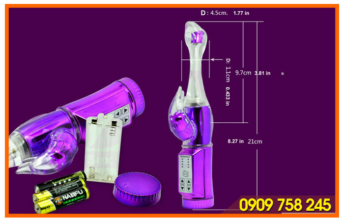 Dương Vật Giả Cá Heo Tím Cao Cấp Đa Năng Hấp Dẫn Tình Dục