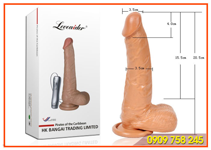 Cướp Biển Vùng Caribe dương vật giả dán tường cao cấp bảo hành 1 năm