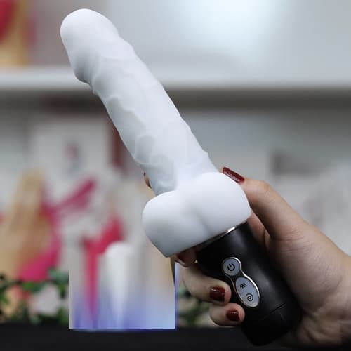 Dương vật giả Boss Fair Dick rung xoay mềm mịn Nhật Bản, kích thích cực đã