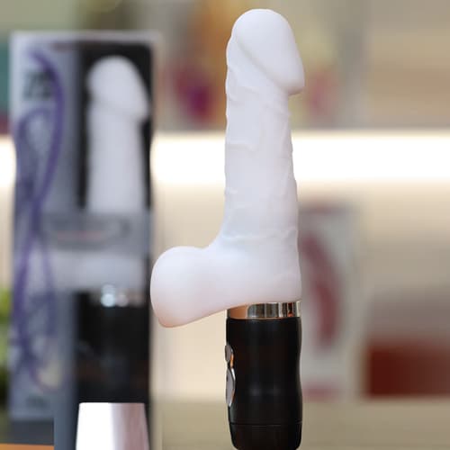 Dương vật giả Boss Fair Dick rung xoay mềm mịn Nhật Bản, kích thích cực đã