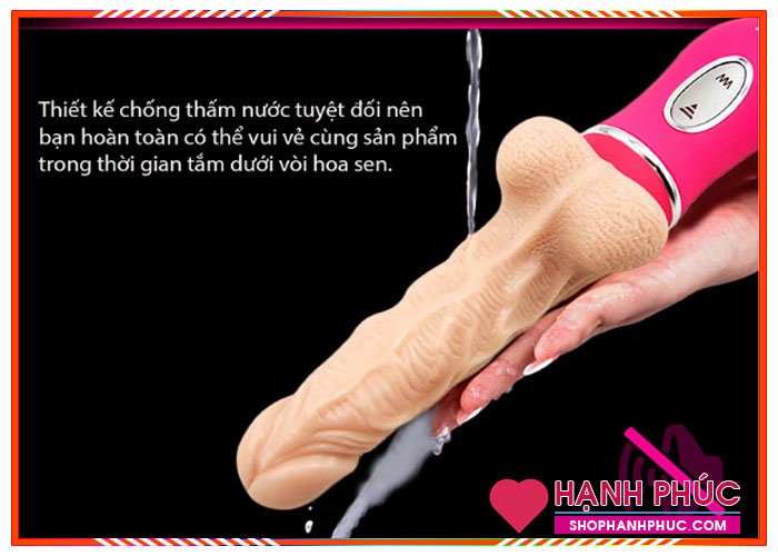 Dương Vật Giả Tự Động Rung Thụt Tỏa Nhiệt HOT 2019 Mua Ngay
